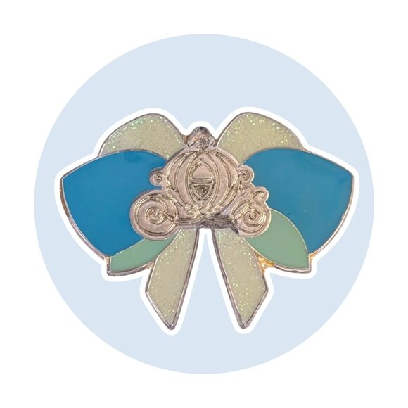 Cinderella Disney Loungefly Pin: Princess Fashion Bow
